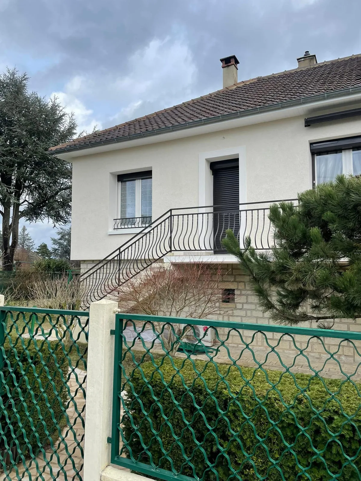 Isolation par l’extérieur à Avallon (2023) : façade sur rue